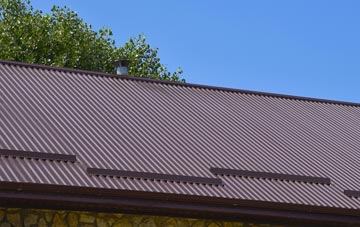 typical Upper Bruntingthorpe corrugated roof uses